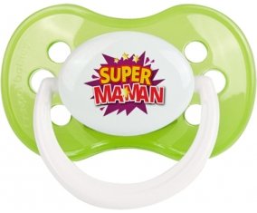 Super maman : Vert classique Tétine embout anatomique