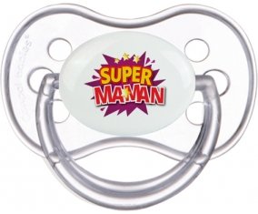 Super maman : Transparente classique Tétine embout anatomique