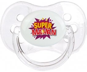 Super maman : Transparent classique Tétine embout cerise