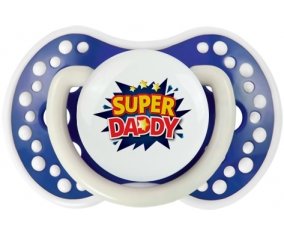 Super DADY : Bleu-marine phosphorescente Tétine embout Lovi Dynamic