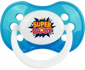 Super DADY : Cyan classique Tétine embout anatomique