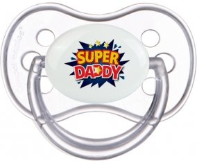 Super DADY : Transparente classique Tétine embout anatomique