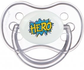 Hero : Transparente classique Tétine embout anatomique