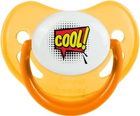 Cool! : Jaune phosphorescente Tétine embout physiologique