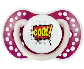 Cool! : Fuchsia phosphorescente Tétine embout Lovi Dynamic