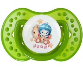 Animaux rigolos Pinguin Night : Vert classique Tétine embout Lovi Dynamic