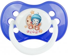 Animaux rigolos Pinguin Night : Sucette Anatomique personnalisée