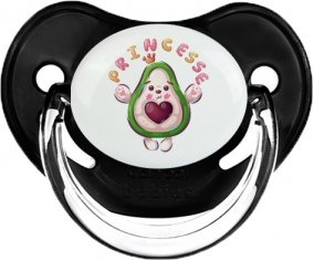 Animaux rigolos Princesse : Noir classique Tétine embout physiologique