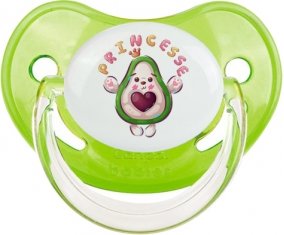 Animaux rigolos Princesse : Vert classique Tétine embout physiologique