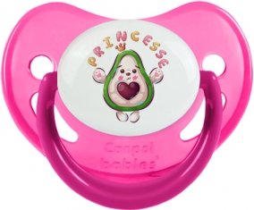 Animaux rigolos Princesse : Rose phosphorescente Tétine embout physiologique