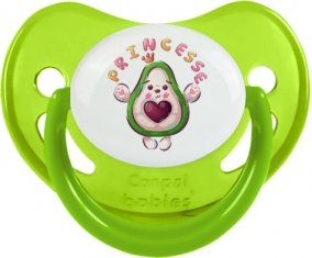 Animaux rigolos Princesse : Vert phosphorescente Tétine embout physiologique