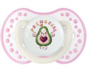 Animaux rigolos Princesse : Blanc-rose phosphorescente Tétine embout Lovi Dynamic