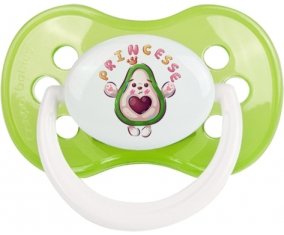 Animaux rigolos Princesse : Vert classique Tétine embout anatomique