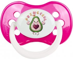 Animaux rigolos Princesse : Rose foncé classique Tétine embout anatomique