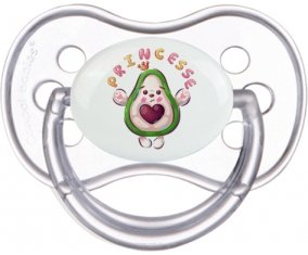 Animaux rigolos Princesse : Transparente classique Tétine embout anatomique