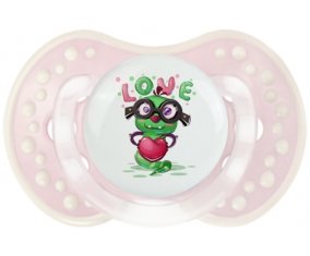 Animaux rigolos Love design-2 : Retro-rose-tendre classique Tétine embout Lovi Dynamic