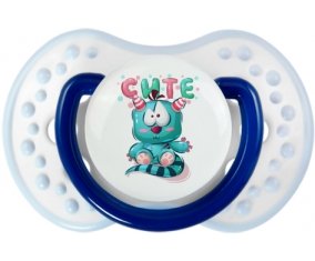 Animaux rigolos Cute : Marine-blanc-bleu classique Tétine embout Lovi Dynamic