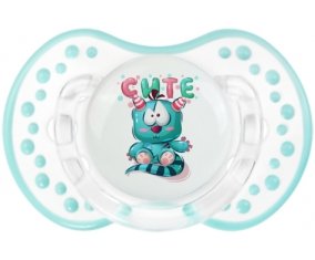Animaux rigolos Cute : Retro-blanc-lagon classique Tétine embout Lovi Dynamic