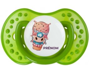 Animaux rigolos Taureau avec prénom : Sucette LOVI Dynamic personnalisée