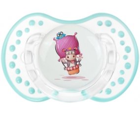 Animaux rigolos Vache : Retro-blanc-lagon classique Tétine embout Lovi Dynamic