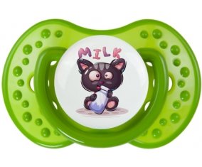 Animaux rigolos Milk : Vert classique Tétine embout Lovi Dynamic
