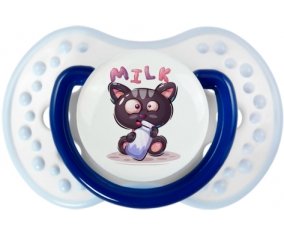 Animaux rigolos Milk : Marine-blanc-bleu classique Tétine embout Lovi Dynamic