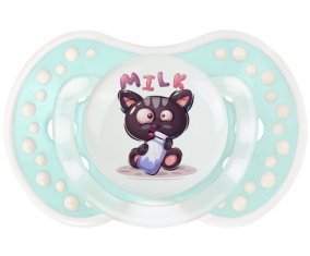Animaux rigolos Milk : Retro-turquoise-lagon classique Tétine embout Lovi Dynamic