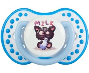 Animaux rigolos Milk : Blanc-bleu phosphorescente Tétine embout Lovi Dynamic