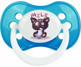 Animaux rigolos Milk : Cyan classique Tétine embout anatomique