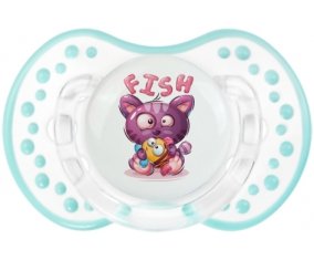 Animaux rigolos Fish : Retro-blanc-lagon classique Tétine embout Lovi Dynamic