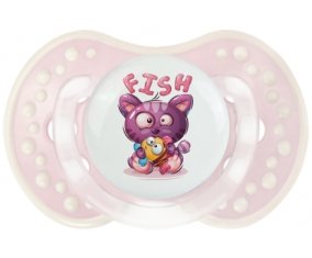 Animaux rigolos Fish : Retro-rose-tendre classique Tétine embout Lovi Dynamic