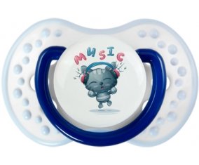 Animaux rigolos Music : Marine-blanc-bleu classique Tétine embout Lovi Dynamic