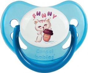 Animaux rigolos Funny : Bleue phosphorescente Tétine embout physiologique