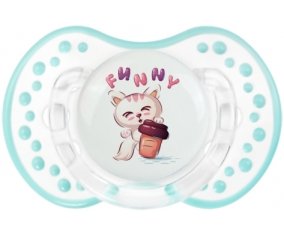 Animaux rigolos Funny : Retro-blanc-lagon classique Tétine embout Lovi Dynamic