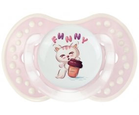 Animaux rigolos Funny : Retro-rose-tendre classique Tétine embout Lovi Dynamic