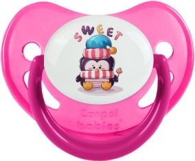 Animaux rigolos Sweet : Rose phosphorescente Tétine embout physiologique
