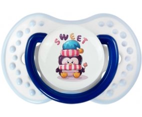Animaux rigolos Sweet : Marine-blanc-bleu classique Tétine embout Lovi Dynamic