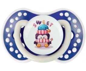 Animaux rigolos Sweet : Bleu-marine phosphorescente Tétine embout Lovi Dynamic
