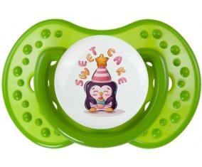 Animaux rigolos Sweet cake : Tétine LOVI Dynamic personnalisée