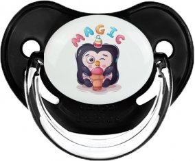 Animaux rigolos Magic : Noir classique Tétine embout physiologique