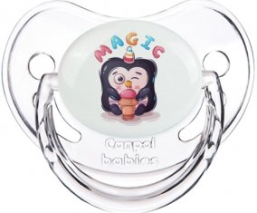 Animaux rigolos Magic : Transparent classique Tétine embout physiologique