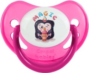 Animaux rigolos Magic : Rose phosphorescente Tétine embout physiologique