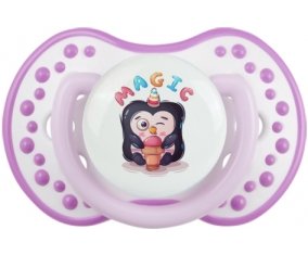 Animaux rigolos Magic : Blanc-mauve classique Tétine embout Lovi Dynamic