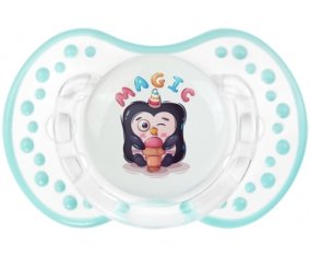 Animaux rigolos Magic : Retro-blanc-lagon classique Tétine embout Lovi Dynamic