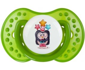 Animaux rigolos Pinguin appareil photo : Sucette LOVI Dynamic personnalisée