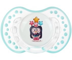 Animaux rigolos Pinguin appareil photo : Retro-blanc-lagon classique Tétine embout Lovi Dynamic