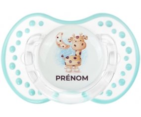 Animaux rigolos Girafe : Retro-blanc-lagon classique Tétine embout Lovi Dynamic
