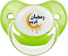 Islam ramadhan kareem design-1 : Vert classique Tétine embout physiologique