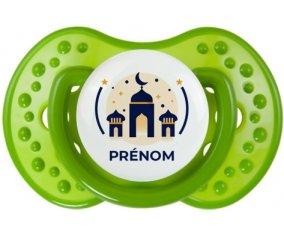 Islam mosqué avec prénom design-1 : Vert classique Tétine embout Lovi Dynamic