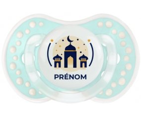 Islam mosqué avec prénom design-1 : Retro-turquoise-lagon classique Tétine embout Lovi Dynamic